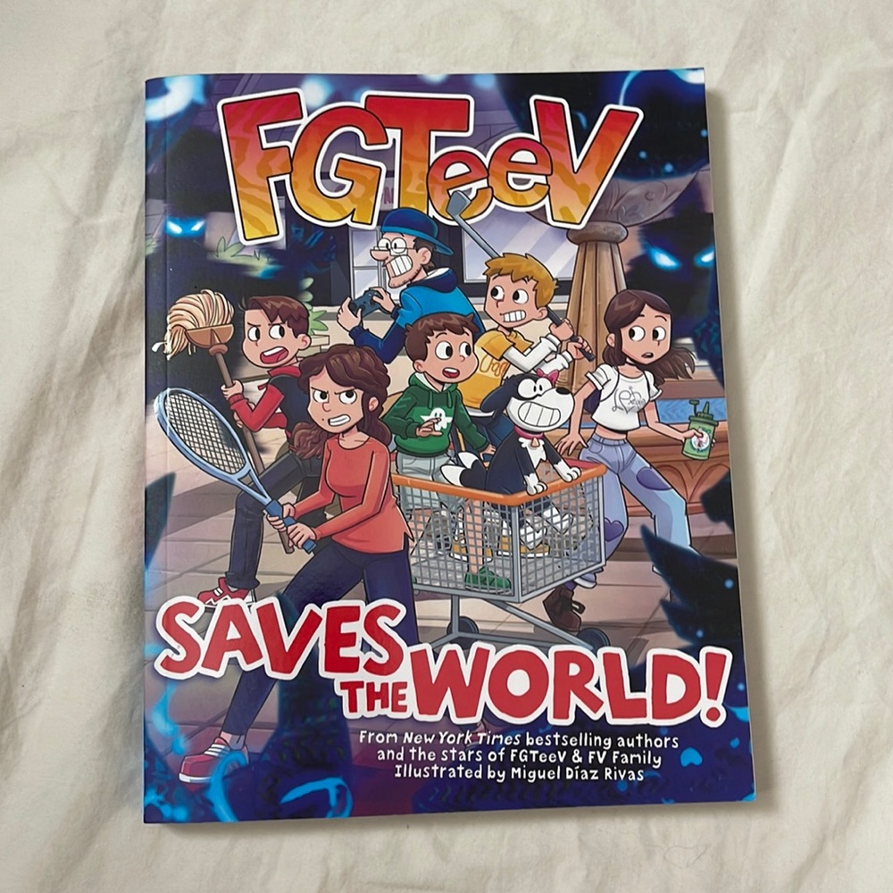 FGTeev Saves the World comic book